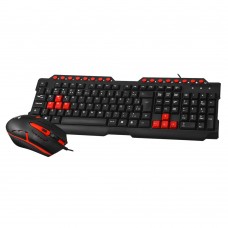 KIT GAMER TECLADO E MOUSE PRETO USB GK-20BK C3 TECH KIT GAMER TECLADO E MOUSE PRETO USB GK-20BK C3 TECH